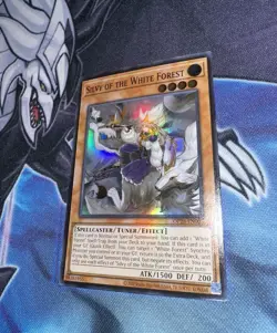 Silvy Of The White Forest NM Super Rare OP28-EN005 Yugioh! - Image 2