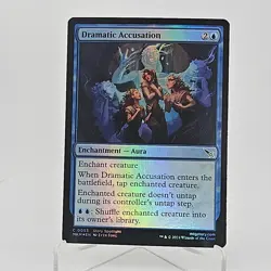 x1 Dramatic Accusation MKM MTG 53 FOIL COMMON M/NM 1x - Image 1