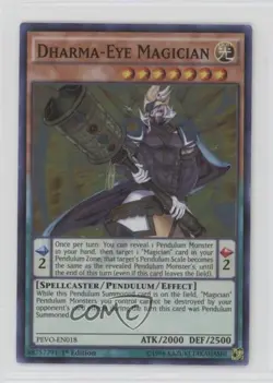 Dharma-Eye Magician (SR) 1st Ed. YuGiOh Pendulum Evolution #PEVO-EN018 - Image 1