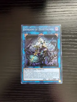 Yugioh Duelist's Advance - Gorgon of Zilofthonia - Secret Rare - DUAD-EN050 - Image 1