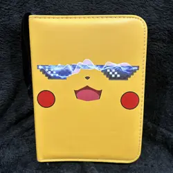 Pikachu Pokemon Card Binder - 4 Pocket - Image 1