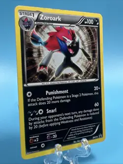 Zoroark BW19 Black & White Black Star Promo Holo Pokemon Card NM - Image 2