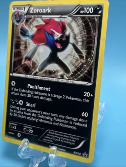 Zoroark BW19 Black & White Black Star Promo Holo Pokemon Card NM - Image 3