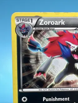 Zoroark BW19 Black & White Black Star Promo Holo Pokemon Card NM - Image 4
