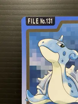 Pokemon Carddass Card Lapras File No.131 Bandai Pokemon 1997 Japan - Image 2