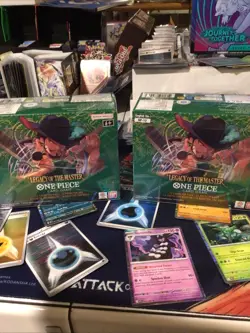 ONE PIECE CARD GAME LEGACY OF THE MASTER BOOSTER BOX OP12 ENGLISH! IN HAND - Image 1