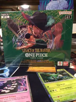 ONE PIECE CARD GAME LEGACY OF THE MASTER BOOSTER BOX OP12 ENGLISH! IN HAND - Image 2