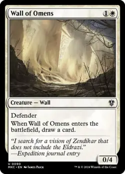 Wall of Omens - Light Play MTG Commander: Murders at Karlov Manor - Image 1