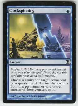 Clockspinning C Time Spiral 53 MTG - Image 1