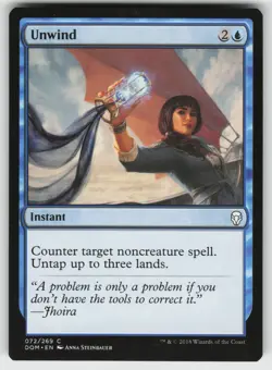 Unwind C Dominaria 72 MTG - Image 1
