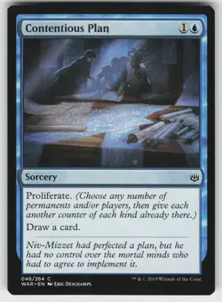 Contentious Plan C War of the Spark 46 MTG - Image 1