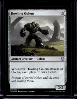 Howling Golem (218) Dominaria DOM MTG Magic - Image 1