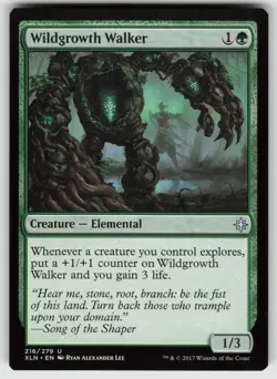 Wildgrowth Walker U Ixalan 216 MTG - Image 1