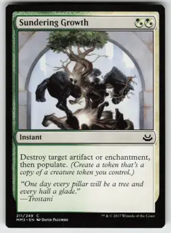 Sundering Growth C Modern Masters 2017 211 MTG - Image 1