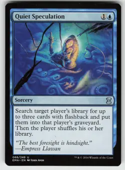 Quiet Speculation U Eternal Masters 68 MTG - Image 1