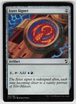 Izzet Signet C Commander 2018 207 MTG - Image 1