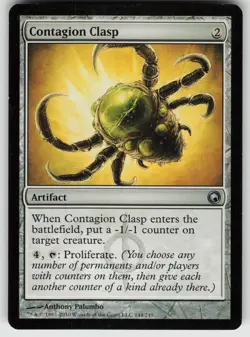 Contagion Clasp U Scars of Mirrodin 144 MTG - Image 1