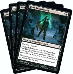(4X) Rime Transfusion Coldsnap Uncommon - MTG Magic the Gathering Card - Image 1