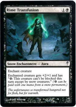 (4X) Rime Transfusion Coldsnap Uncommon - MTG Magic the Gathering Card - Image 2