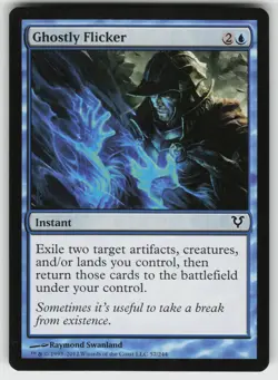 Ghostly Flicker C Avacyn Restored 57 MTG - Image 1