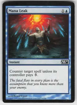 Mana Leak C Magic 2011 (M11) 62 MTG - Image 1