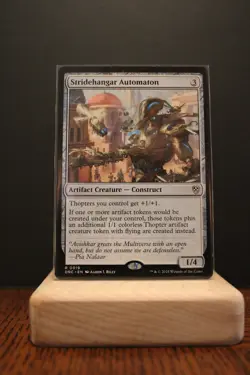 Stridehangar Automaton Commander: Aetherdrift 19 LP MTG Cards ManaFam - Image 1