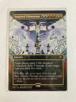 MTG Inspired Ultimatum (Borderless) - Special Guests (SPG) Tarkir Dragonstorm - Image 1