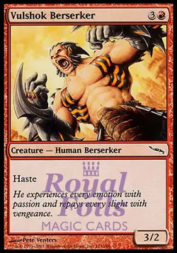 Vulshok Battlemaster 1x FOIL MDN MTG Mirrodin Rare MINT red - Image 1