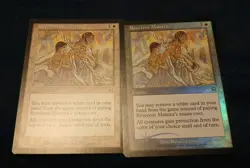Magic The Gathering Reverent Mantra Foil + Basic Mercadian Masques MTG NM - Image 1