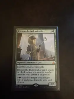 MTG Magic - Rhonas the Indomitable - Amonkhet - Mythic Rare - NM-M - Image 1