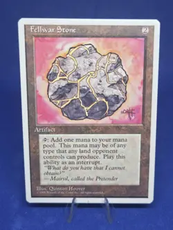 MTG Fellwar Stone (4ED) Fourth Edition Uncommon 337 - Image 1