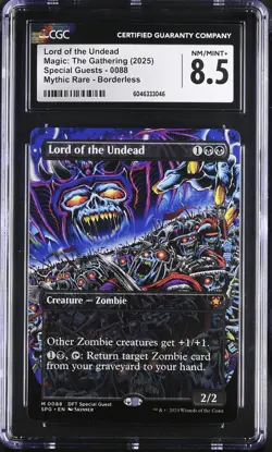 LORD OF THE UNDEAD Special Guests Mythic CGC 8.5 MTG [Nostalgium] - Image 1