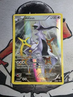 Arceus XY83 2015 Pokemon XY Promo Holo Full Art MP/HP Card - Image 1