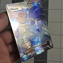 Winona Miscut Error Full Art Trainer Roaring Skies XY Pokemon Card 108/108 - Image 4