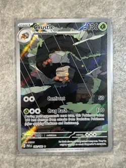 Crustle 183/182 Pokemon TCG SV04: Paradox Rift Holo Rare IR Card (Near Mint) - Image 1