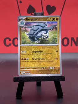Donphan 049/091 SV: Paldean Fates Pokemon TCG Reverse Holo Uncommon 2024 NM - Image 2