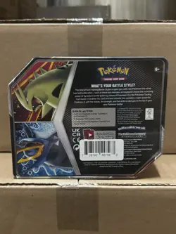 Pokemon TCG V Strikers Tin Opened Empoleon V 5 Brilliant Stars Booster Packs - Image 2