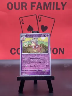 Slowking 058/142 Sv07: Stellar Crown Pokemon TCG Reverse Holo Uncommon 2024 NM - Image 1