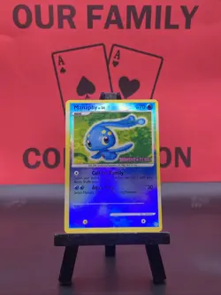 Manaphy 9/130 Diamond & Pearl Stamped Reverse Holo Rare Pokemon TCG 2007 LP - Image 1