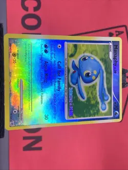 Manaphy 9/130 Diamond & Pearl Stamped Reverse Holo Rare Pokemon TCG 2007 LP - Image 4