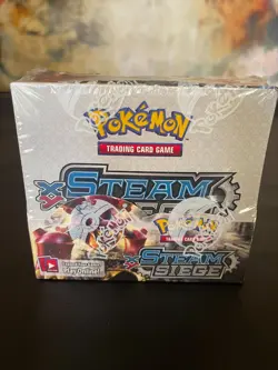 2016 Pokemon TCG - XY Steam Siege Booster Box Sealed 36 packs - Image 1