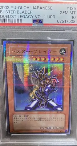 YuGiOh Buster Blader Ultra Parallel PSA10 Rare Collector Card Japan - Image 1