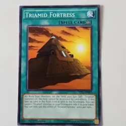 Triamid Fortress - TDIL-EN062 - HP - Common - 1st ed - Yugioh - Image 1