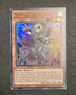 Yugioh Medius the Pure DUAD-EN008 Ultra Rare 1st Edition NM - Image 2