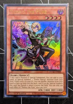 Yugioh Medius the Pure DUAD-EN008 Ultra Rare 1st Edition NM - Image 1