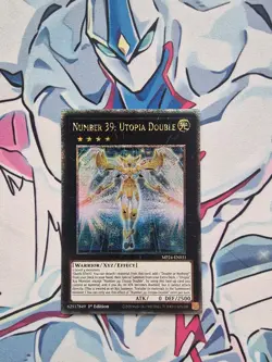 Number 39 Utopia Double 1st Edition Quarter Century Rare MP24 Yugioh Card - Image 1