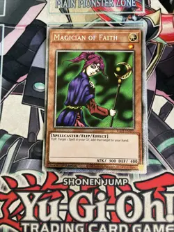 Magician Of Faith Platinum Secret Rare RA03-EN090 Yugioh - Image 1