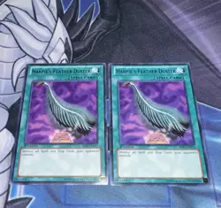 Harpie’s Feather Duster 1st Edition Rare VLP & HP BP01-EN035 x2 Yugioh! - Image 1