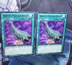 Harpie’s Feather Duster 1st Edition Rare VLP & HP BP01-EN035 x2 Yugioh! - Image 4