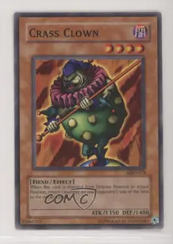 Crass Clown (SP) Unlimited YuGiOh Metal Raiders #MRD-078 2002 - Image 1
